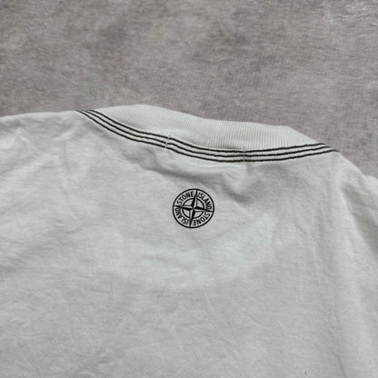 Stone Island Isola Di Pietra Embroidered T-Shirt AW 2021