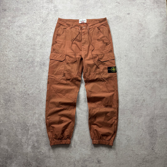 Stone Island x Supreme Camo Cargo Pants SS 2019