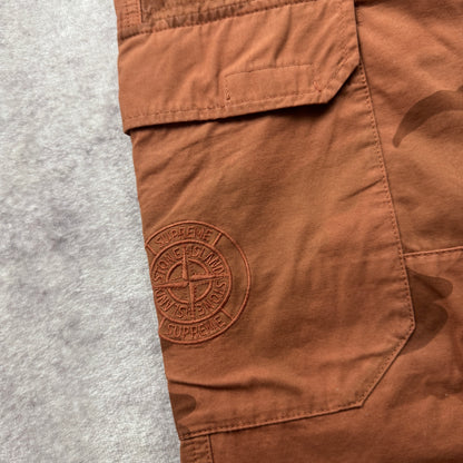 Stone Island x Supreme Camo Cargo Pants SS 2019