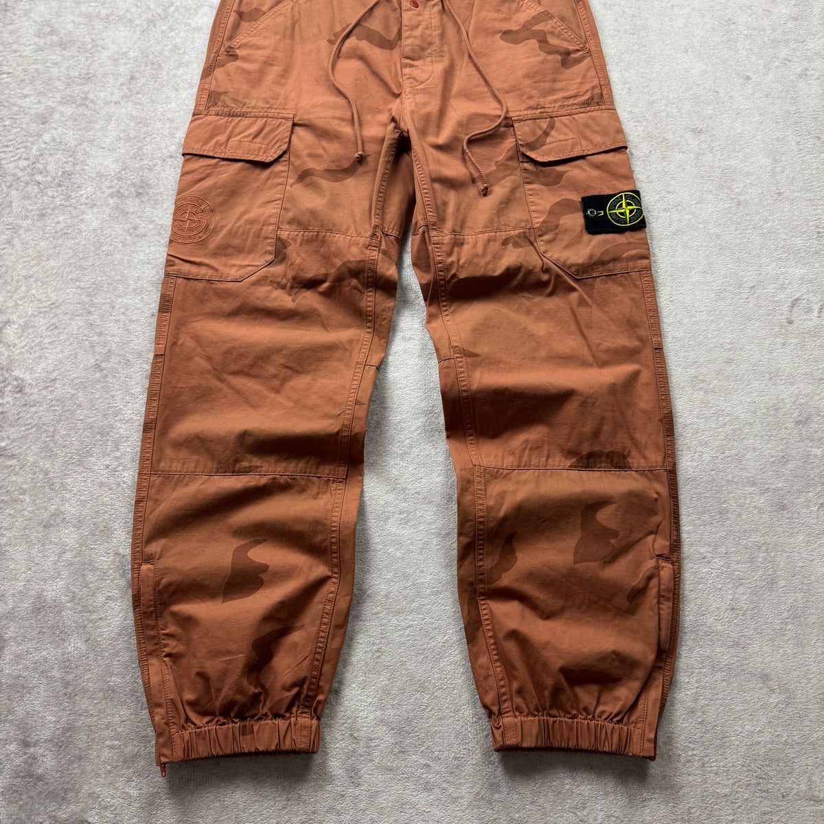 Stone Island x Supreme Camo Cargo Pants SS 2019