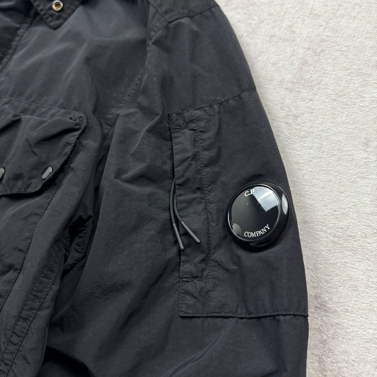 C.P. Company Flatt Nylon Mixed Goggle Overshirt SS 2026
