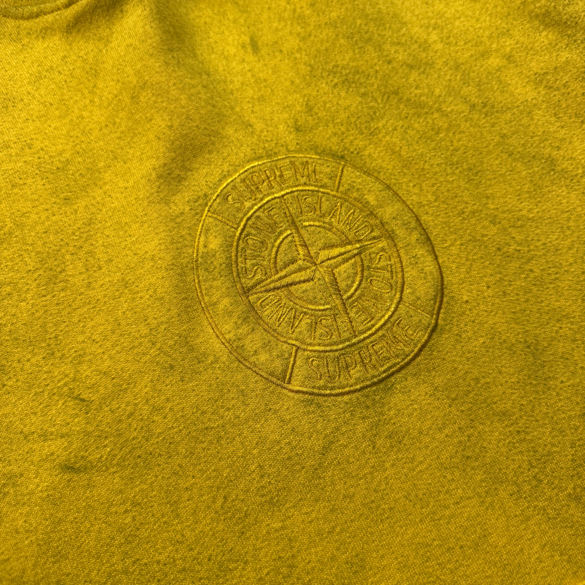 Stone Island x Supreme Dust Treatment Hooded Sweatshirt SS 2019