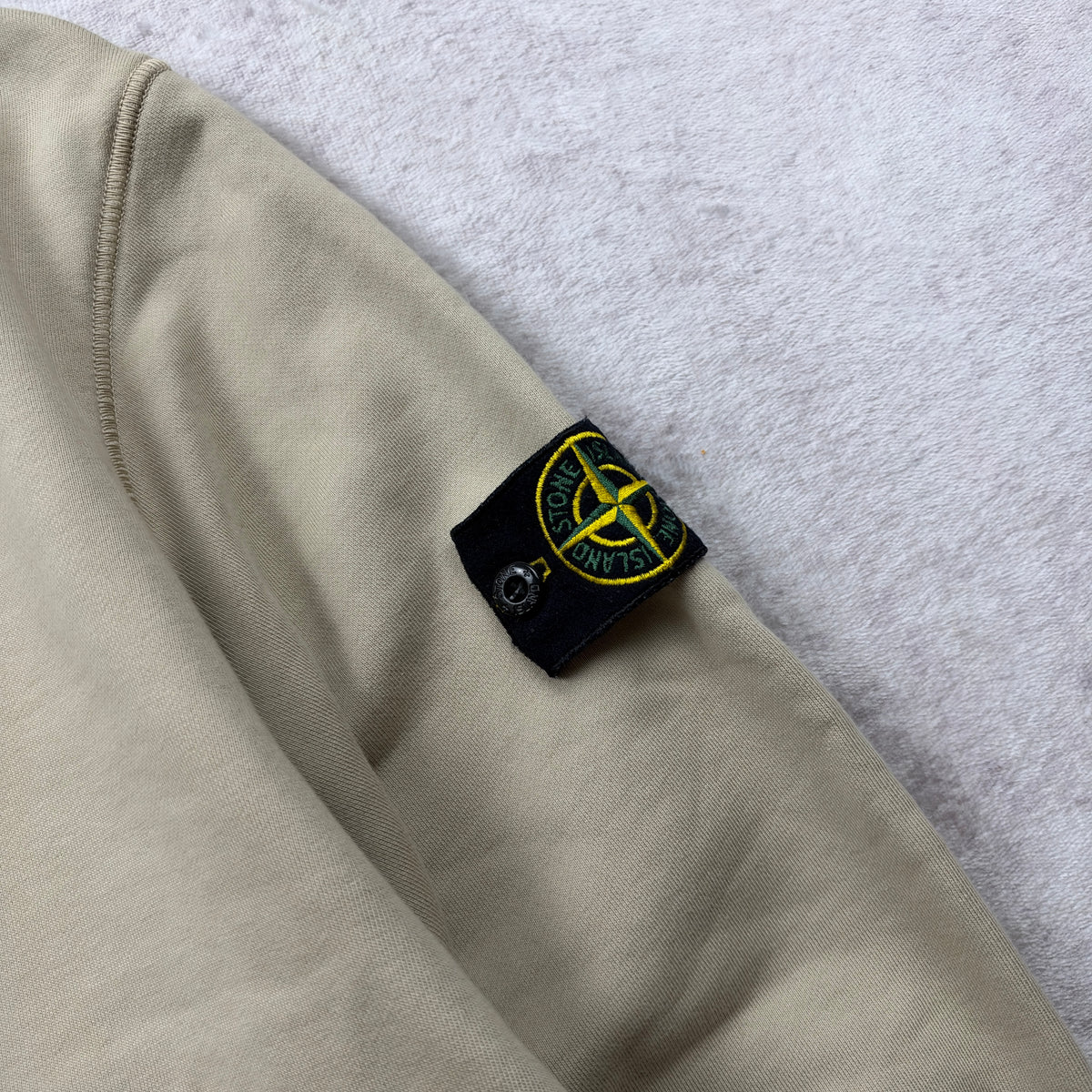 Stone Island Organic Cotton Fleece Crewneck Sweatshirt AW 2025