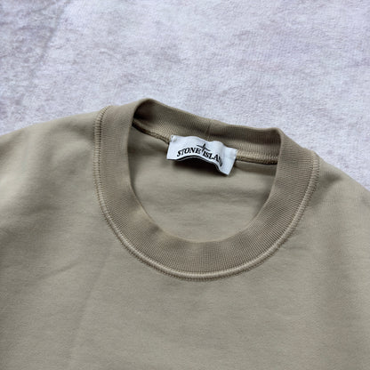 Stone Island Organic Cotton Fleece Crewneck Sweatshirt AW 2025