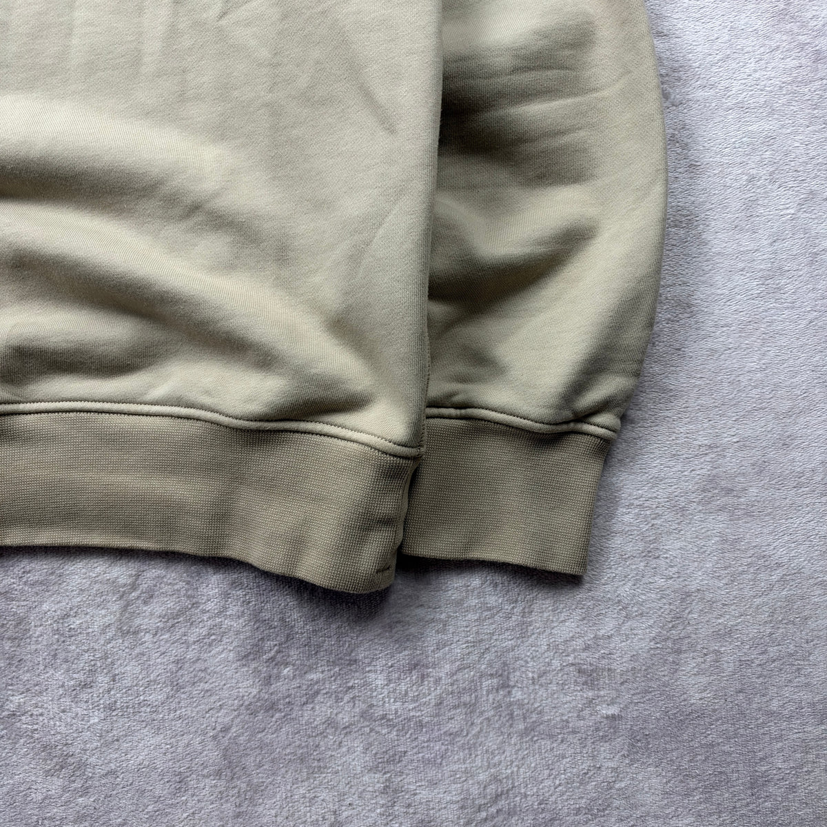 Stone Island Organic Cotton Fleece Crewneck Sweatshirt AW 2025