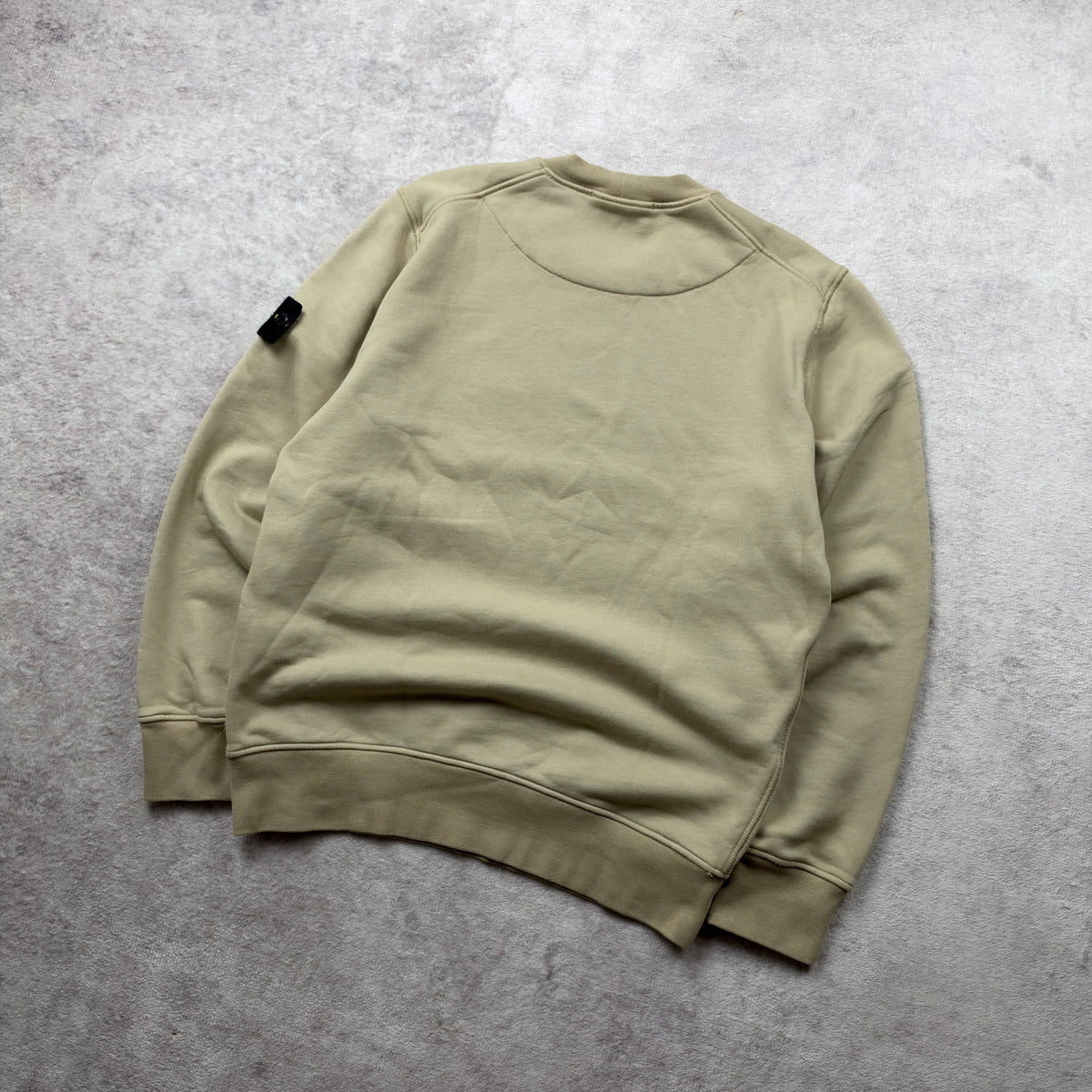 Stone Island Organic Cotton Fleece Crewneck Sweatshirt AW 2025