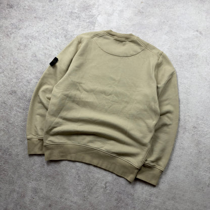 Stone Island Organic Cotton Fleece Crewneck Sweatshirt AW 2025