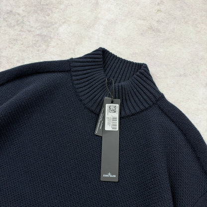 Stone Island Ghost Piece Mock Neck Knit AW 2023