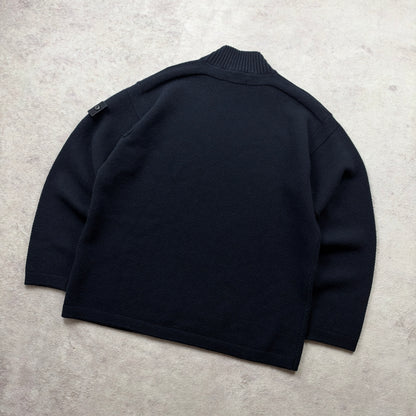 Stone Island Ghost Piece Mock Neck Knit AW 2023