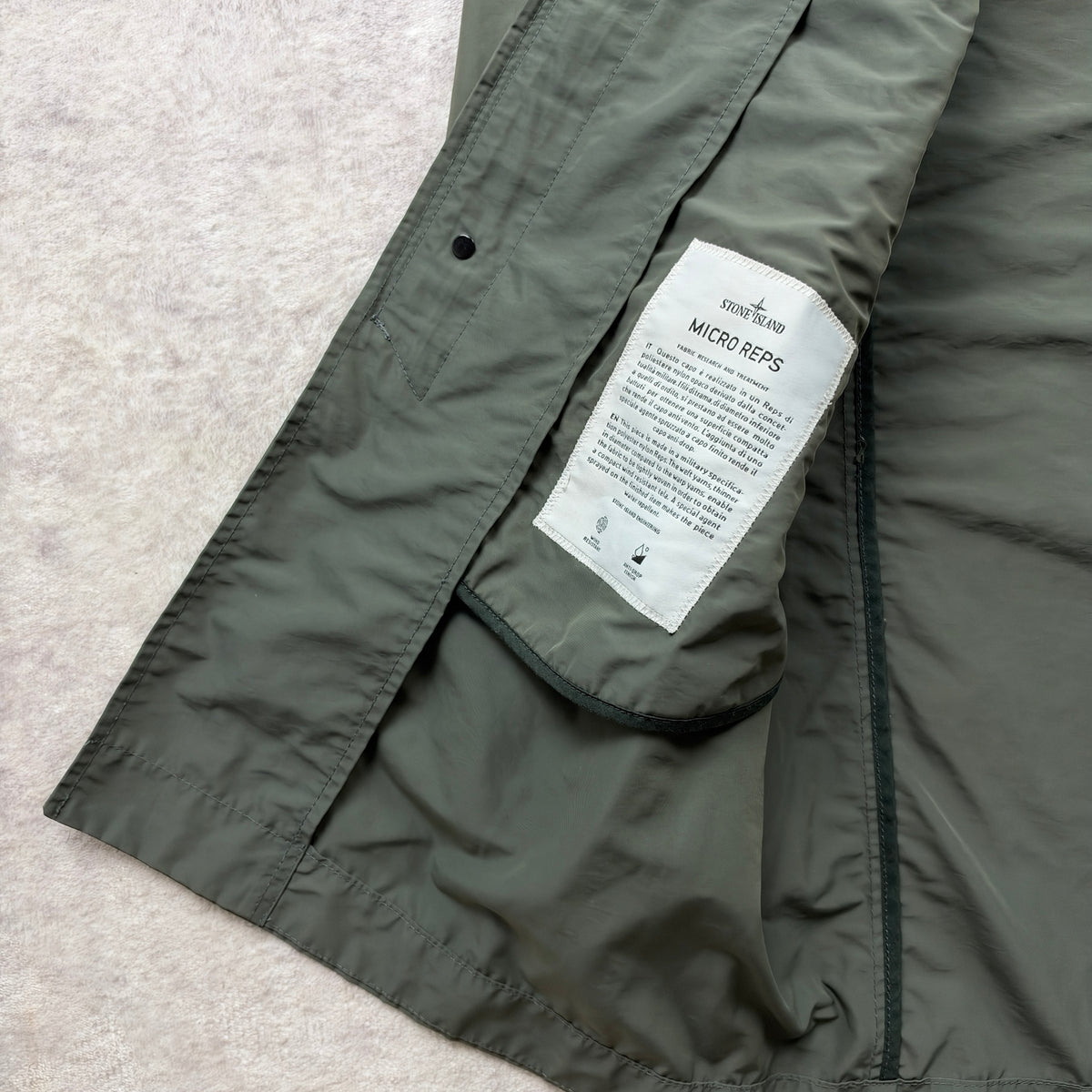 Stone Island Micro Reps Coat SS 2018