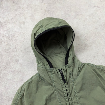 Stone Island Garment Dyed Crinkle Reps NY Hooded Jacket SS 2019