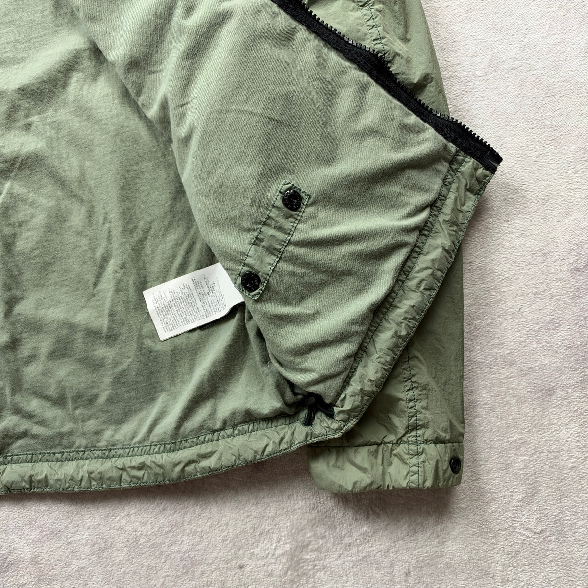 Stone Island Garment Dyed Crinkle Reps NY Hooded Jacket SS 2019