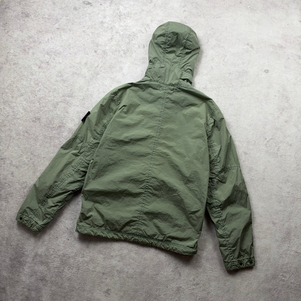 Stone Island Garment Dyed Crinkle Reps NY Hooded Jacket SS 2019