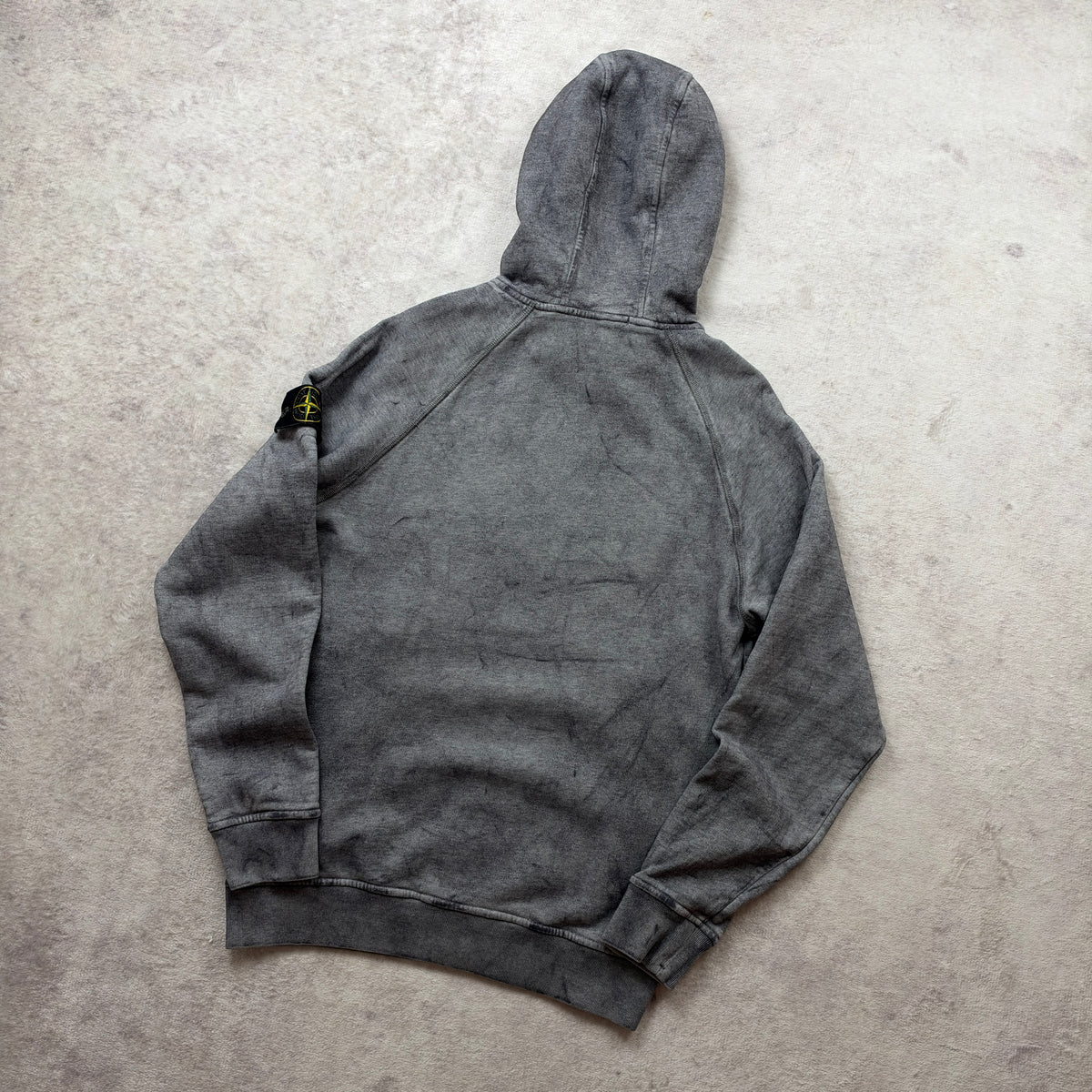 Stone Island Dust Colour Treatment Hoodie AW 2020