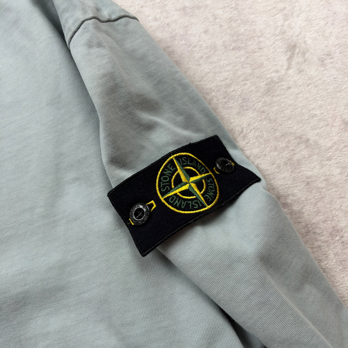 Stone Island Garment Dyed Heavy Cotton Fleece Crewneck SS 2023