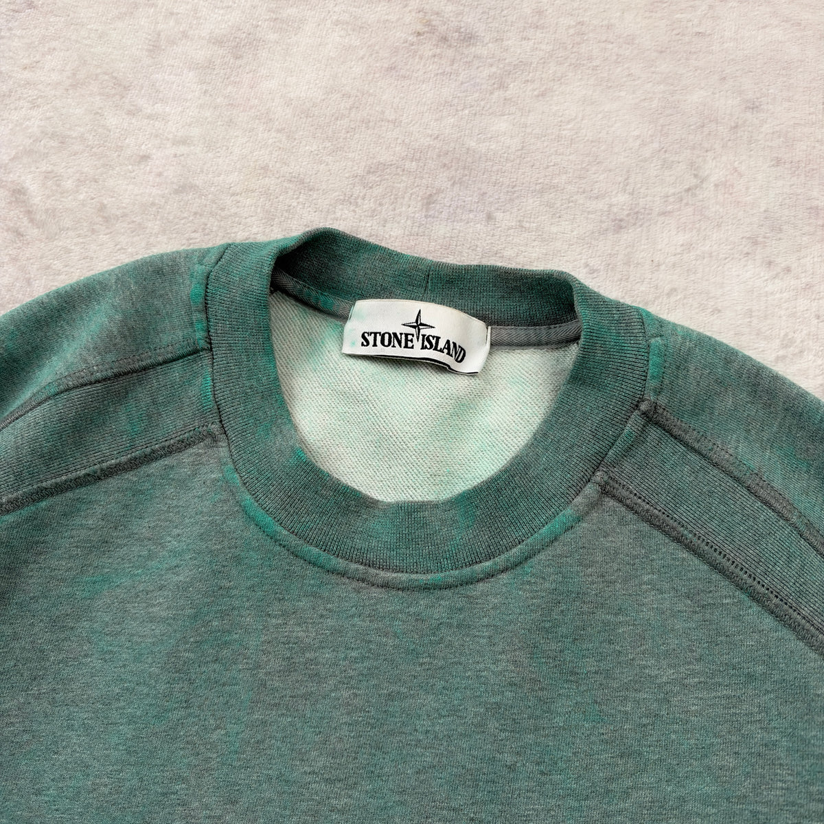 Stone Island Dust Colour Treatment Crewneck SS 2021