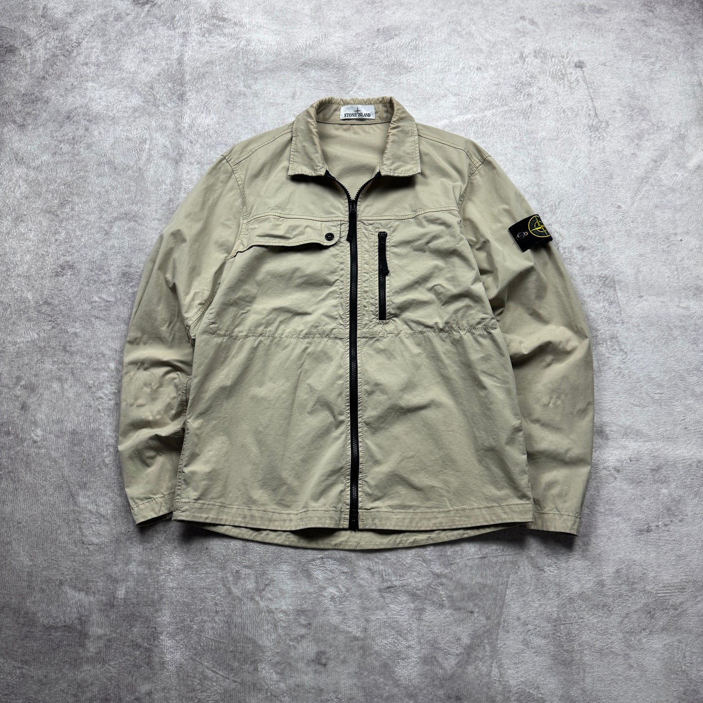 Stone Island Supima Cotton Twill Stretch-TC Overshirt SS 2024