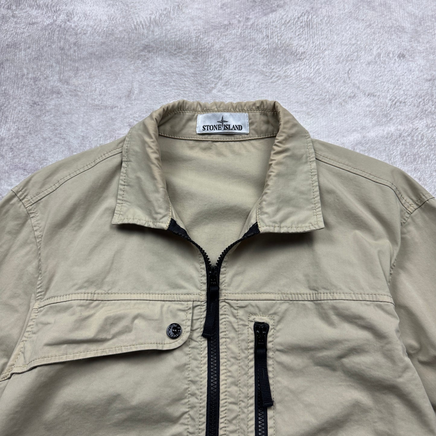 Stone Island Supima Cotton Twill Stretch-TC Overshirt SS 2024