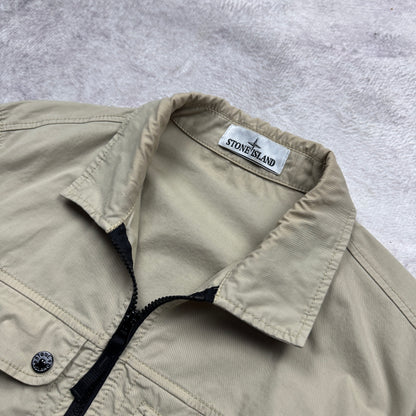 Stone Island Supima Cotton Twill Stretch-TC Overshirt SS 2024