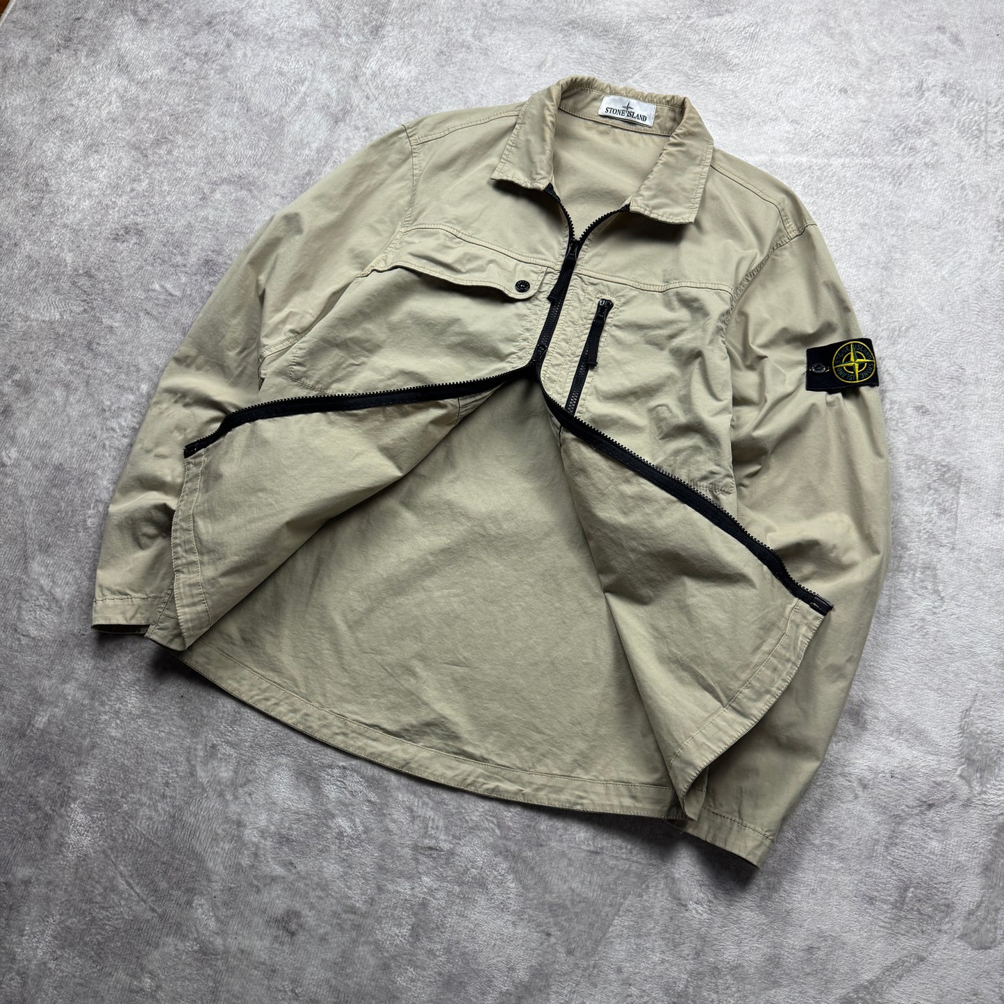 Stone Island Supima Cotton Twill Stretch-TC Overshirt SS 2024