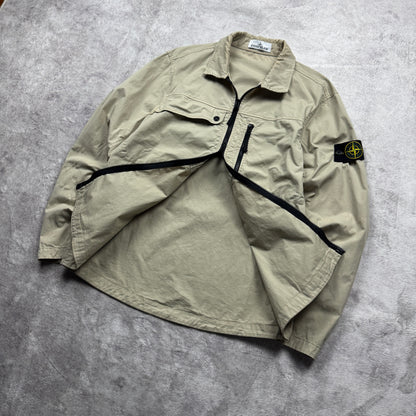 Stone Island Supima Cotton Twill Stretch-TC Overshirt SS 2024