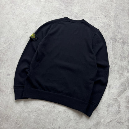Stone Island Chest Pocket Crewneck Knit SS 2021