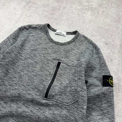 Stone Island Chest Pocket Crewneck Sweatshirt AW 2018