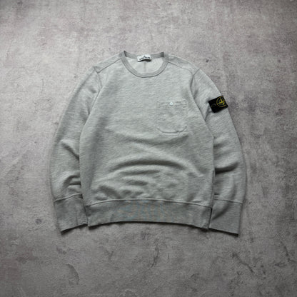 Stone Island Chest Pocket Crewneck Sweatshirt SS 2016