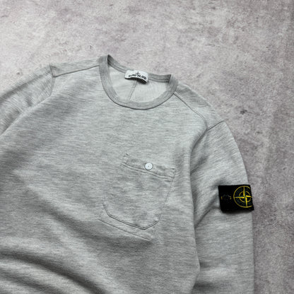 Stone Island Chest Pocket Crewneck Sweatshirt SS 2016