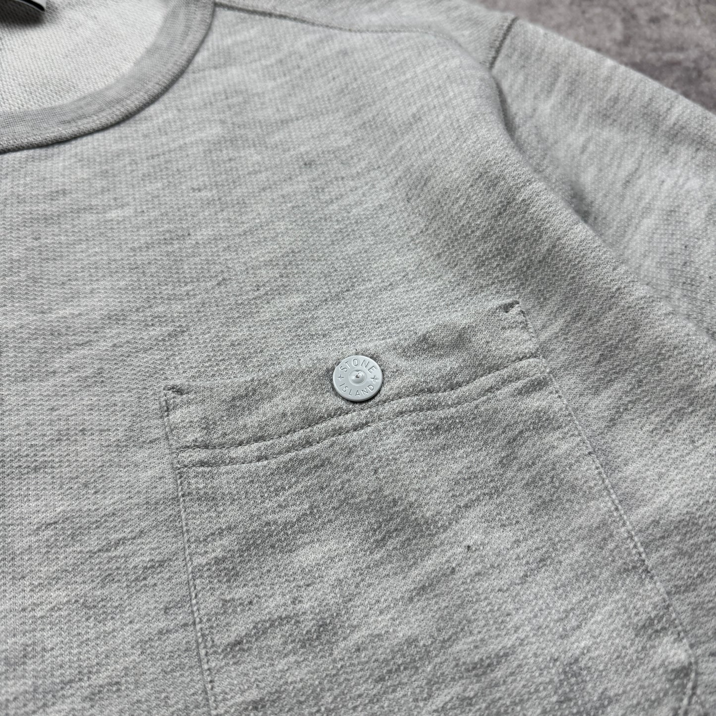 Stone Island Chest Pocket Crewneck Sweatshirt SS 2016