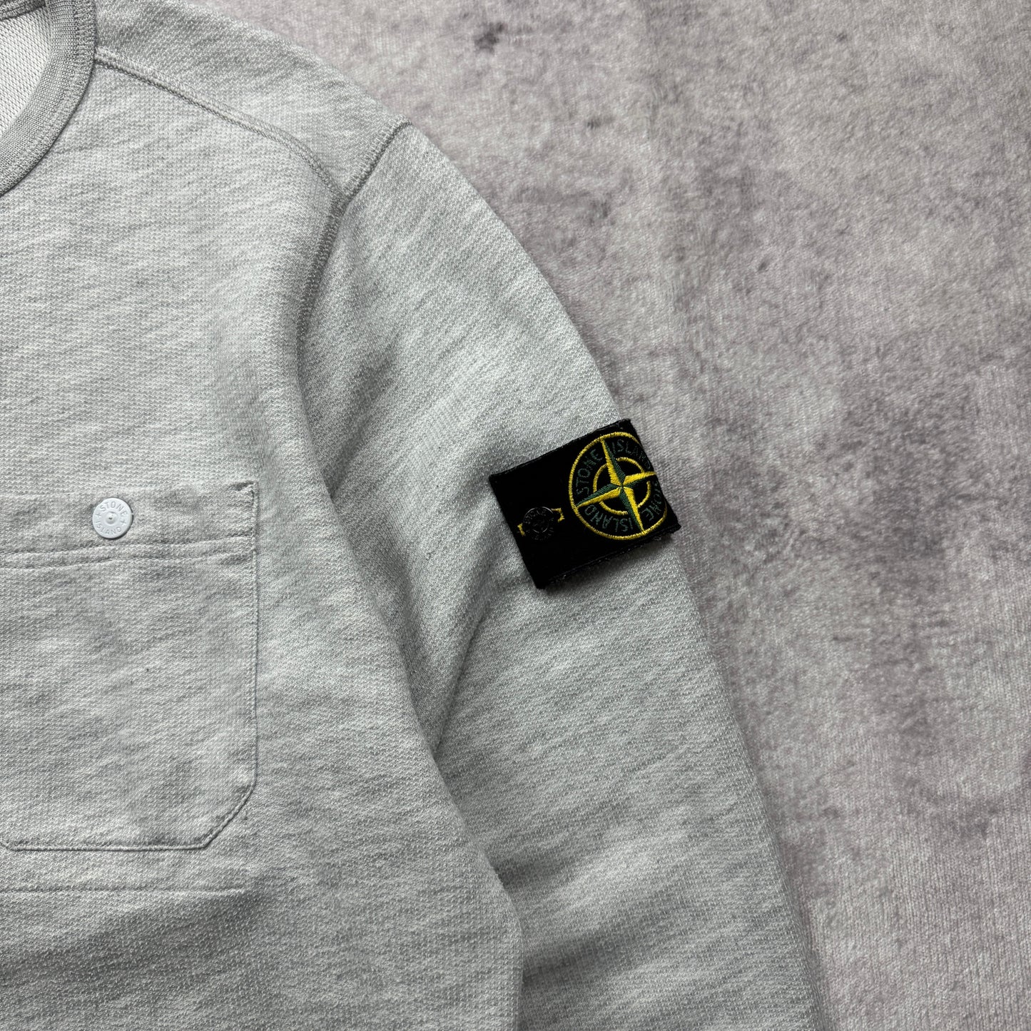 Stone Island Chest Pocket Crewneck Sweatshirt SS 2016