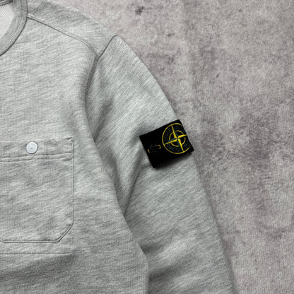 Stone Island Chest Pocket Crewneck Sweatshirt SS 2016