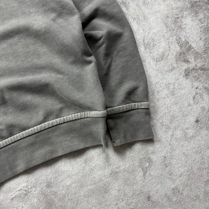 Stone Island Garment Dyed Washed Hooded Sweatshirt AW 2015