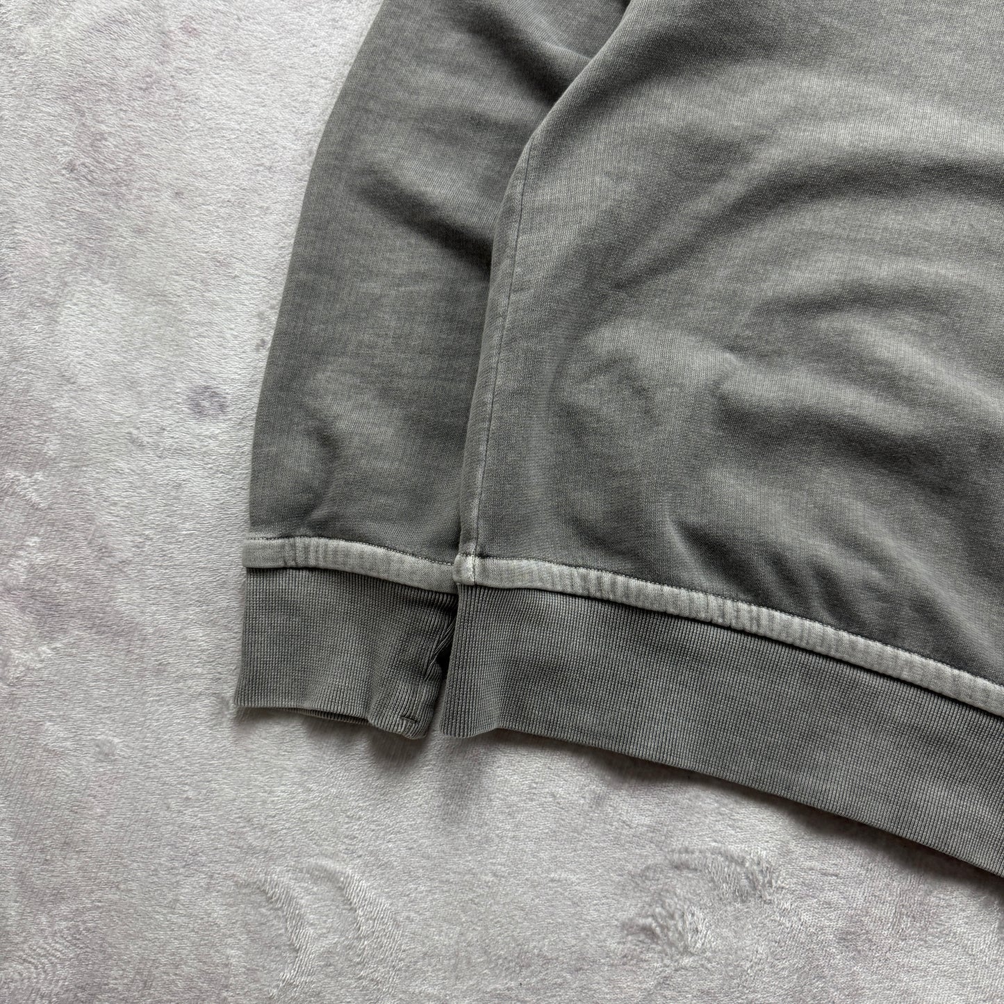 Stone Island Garment Dyed Washed Hooded Sweatshirt AW 2015