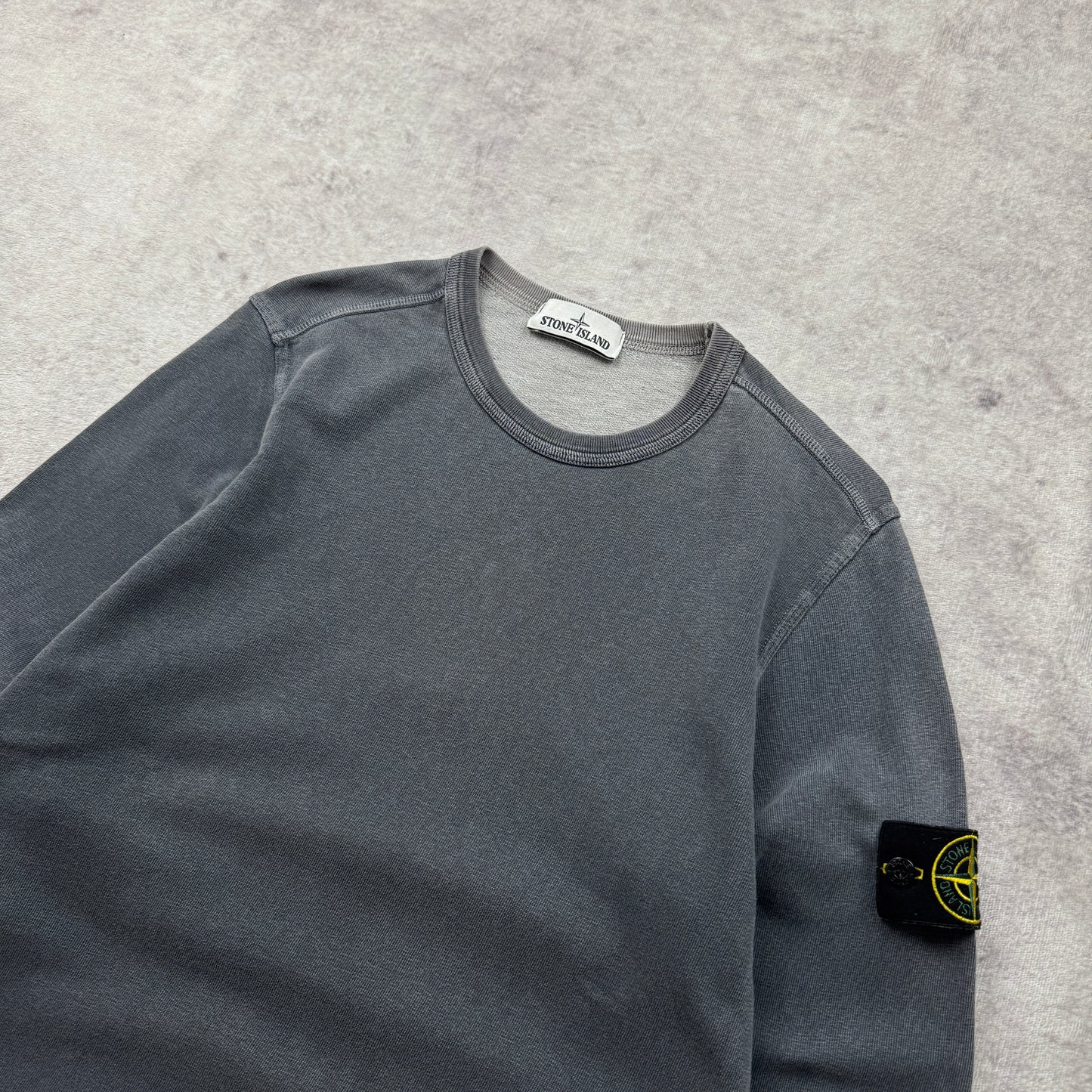 Stone Island Garment Dyed Crewneck Sweatshirt SS 2018