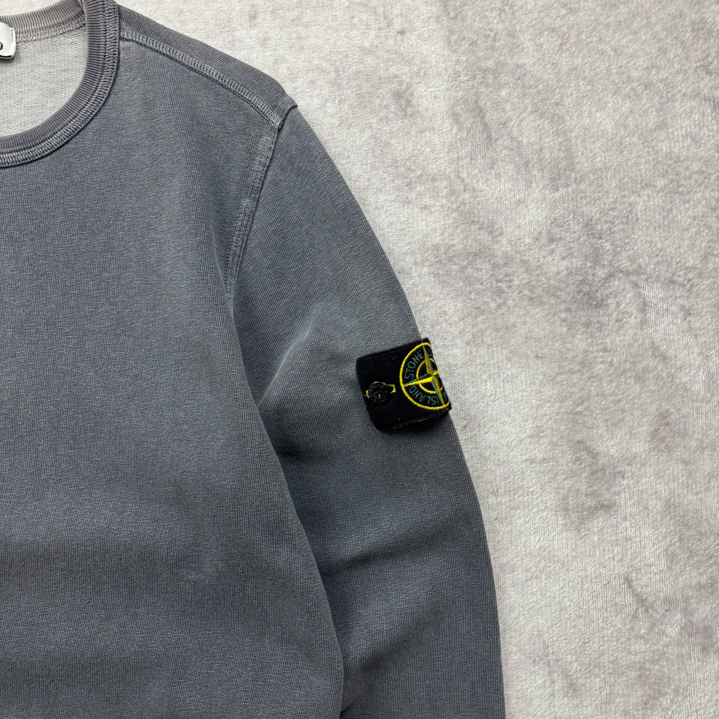Stone Island Garment Dyed Crewneck Sweatshirt SS 2018