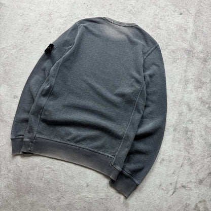 Stone Island Garment Dyed Crewneck Sweatshirt SS 2018