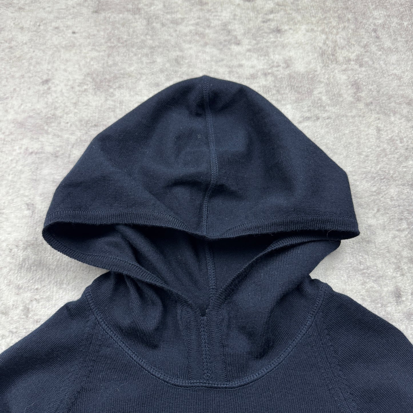 Stone Island Chest Pocket Knitted Hoodie AW 2020