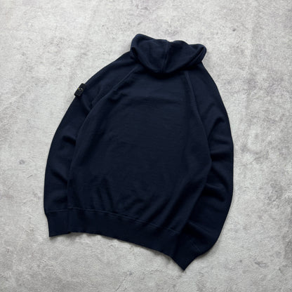 Stone Island Chest Pocket Knitted Hoodie AW 2020