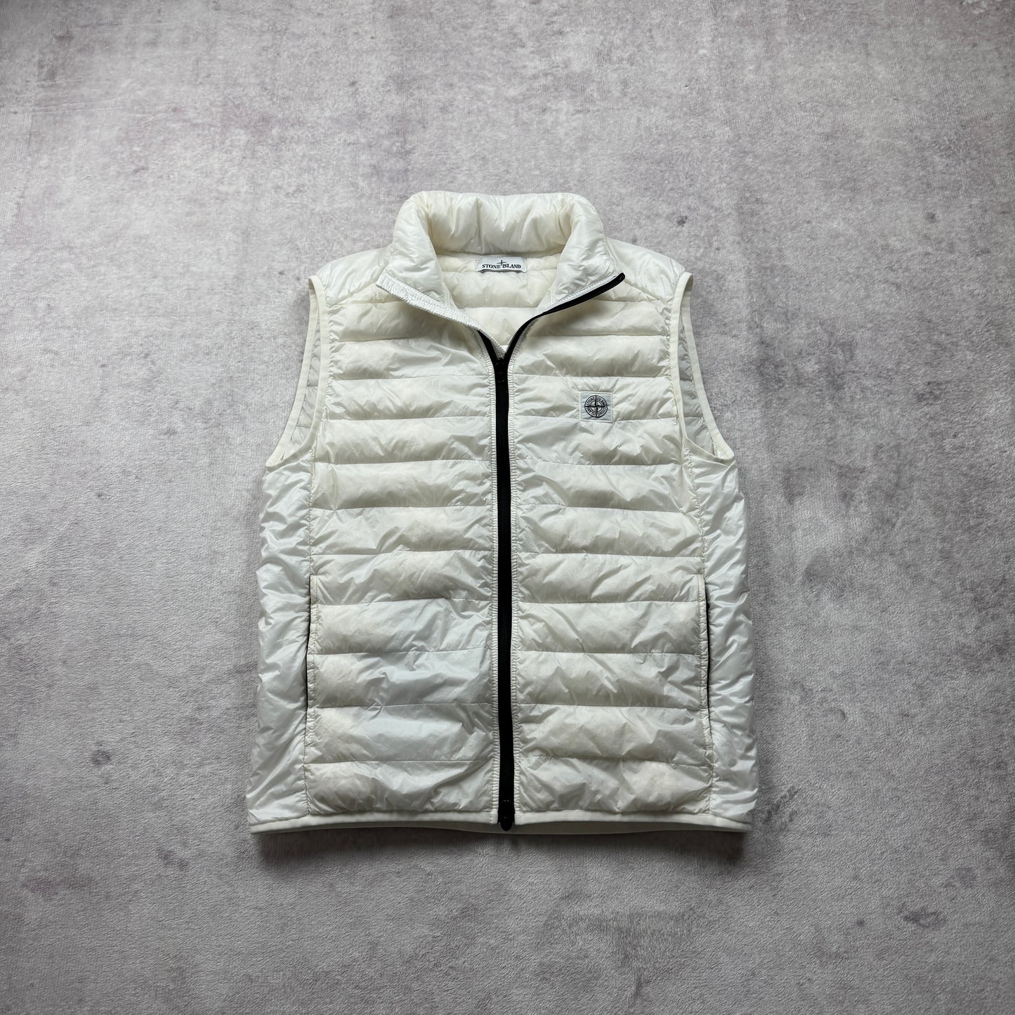 Stone Island Loom Woven Chambers R-Nylon Down-Tc Vest AW 2024