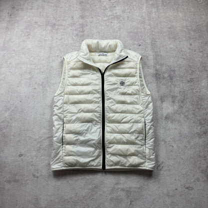 Stone Island Loom Woven Chambers R-Nylon Down-Tc Vest AW 2024