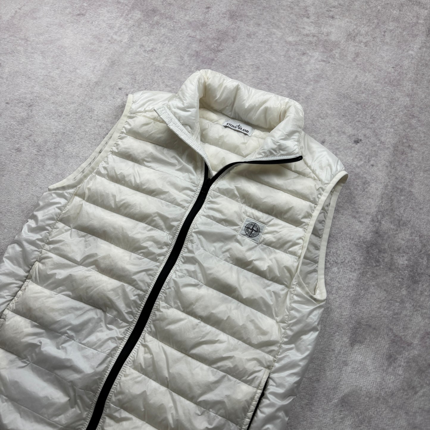 Stone Island Loom Woven Chambers R-Nylon Down-Tc Vest AW 2024