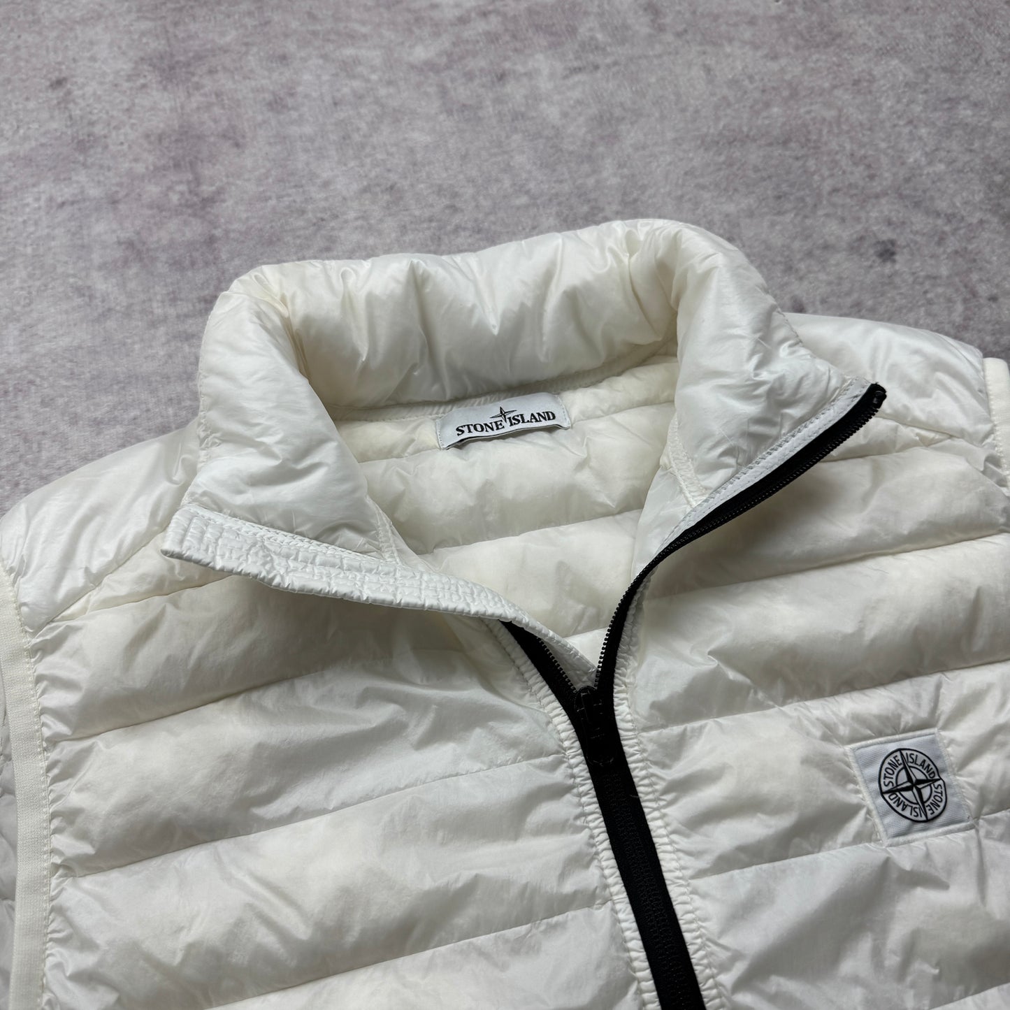 Stone Island Loom Woven Chambers R-Nylon Down-Tc Vest AW 2024