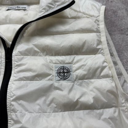 Stone Island Loom Woven Chambers R-Nylon Down-Tc Vest AW 2024