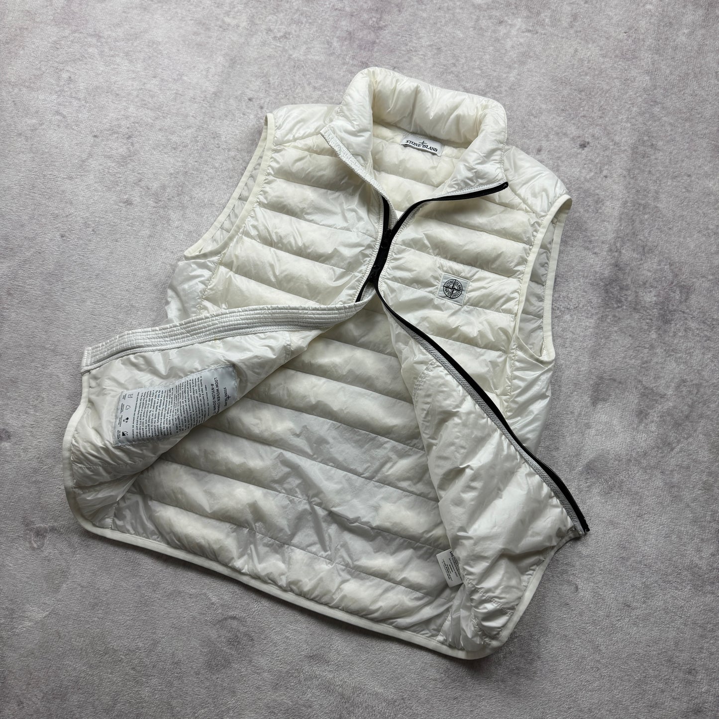 Stone Island Loom Woven Chambers R-Nylon Down-Tc Vest AW 2024