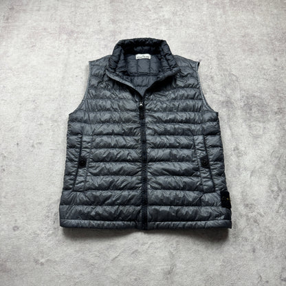 Stone Island Garment Dyed Down Vest SS 2016