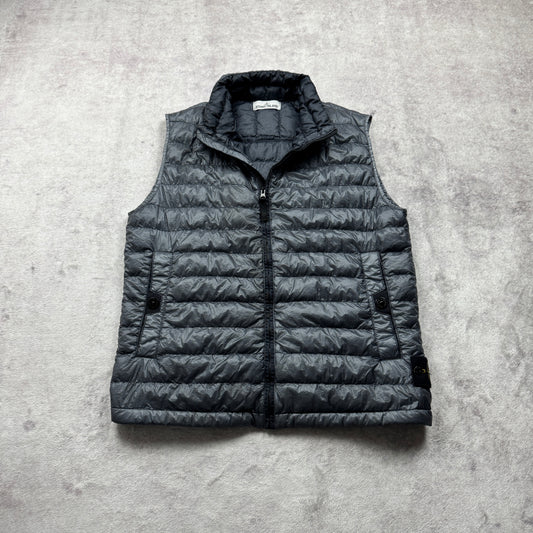 Stone Island Garment Dyed Down Vest SS 2016