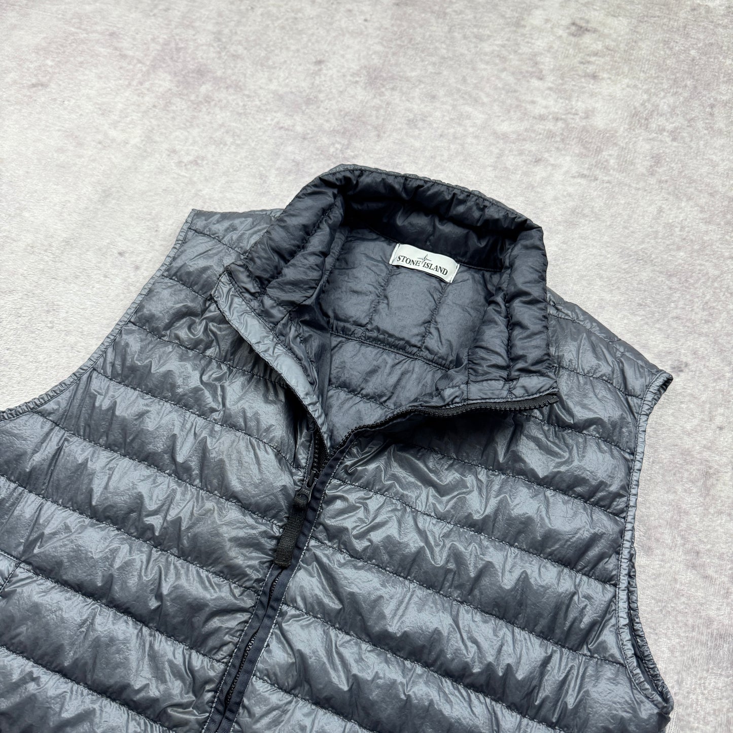 Stone Island Garment Dyed Down Vest SS 2016