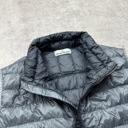 Stone Island Garment Dyed Down Vest SS 2016