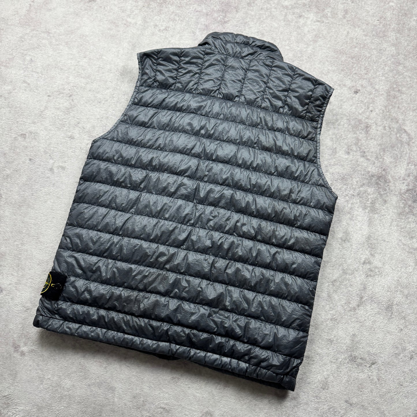 Stone Island Garment Dyed Down Vest SS 2016